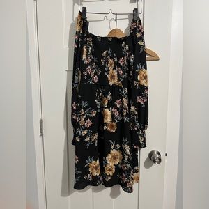 Target Floral mini dress